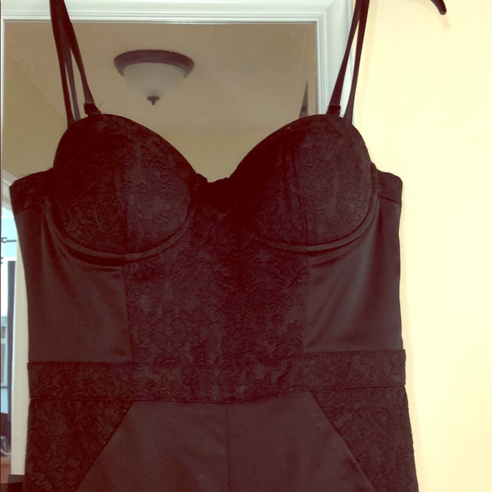 Bebe fitted jumpsuit